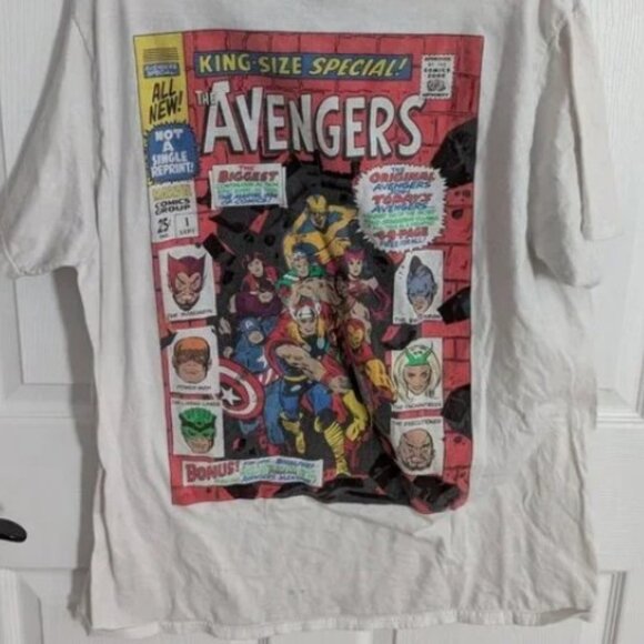 Marvel Graphic T-shirts X2 - Picture 4 of 5